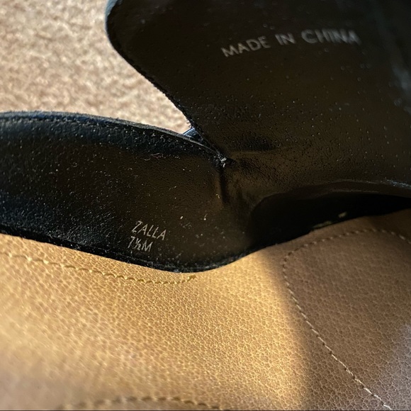 Tahari | Patent Leather Mules with Tassels - Picture 6 of 6